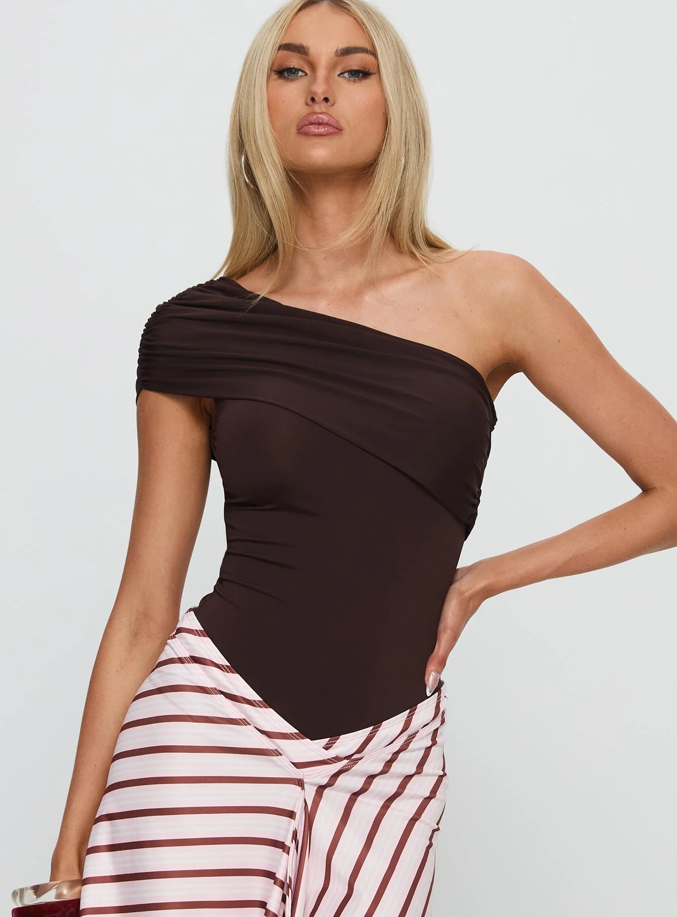 Celyra Chocolate Bodysuit